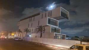 רצפת מחול מג'יק פלור בהיכל האומנויות קרית ים